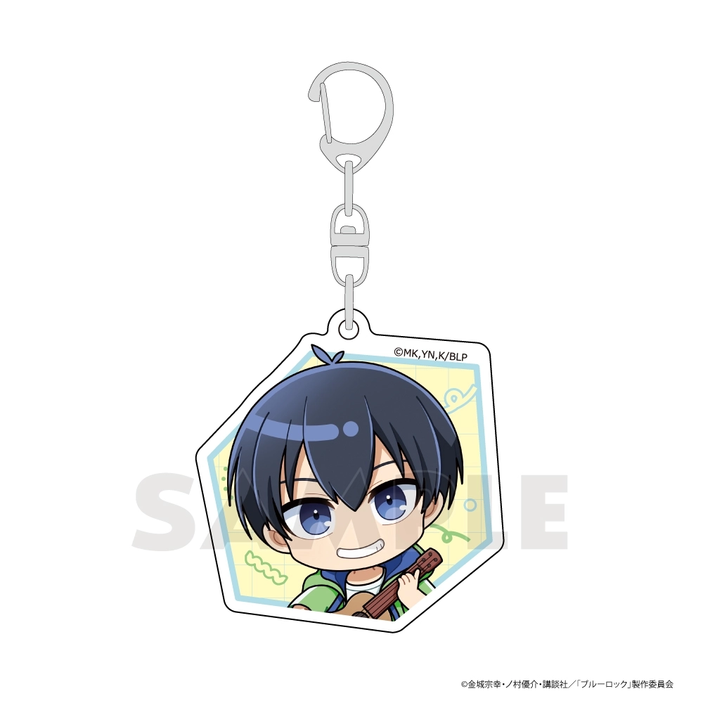 ブルーロック　キャンペーン　限定　キーホルダー ブルーロック 地域限定！BIGキラキラアクリルキーホルダー/東京