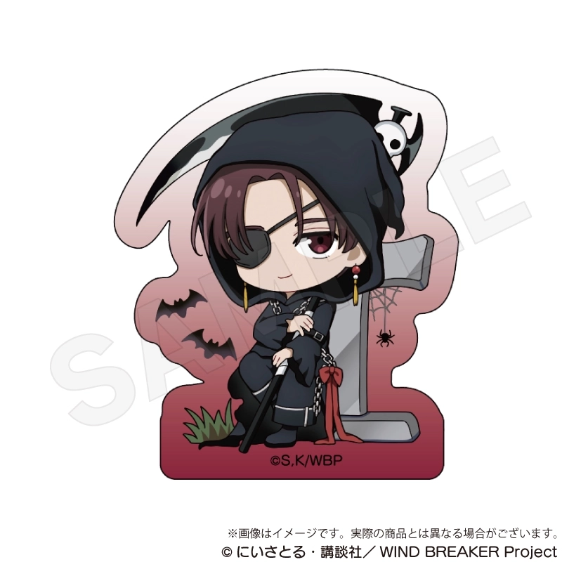 予約2025年10月】WIND BREAKER アクリルブロック ブラック
