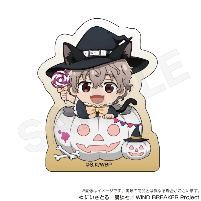 予約2025年10月】WIND BREAKER アクリルブロック ブラックハロウィン