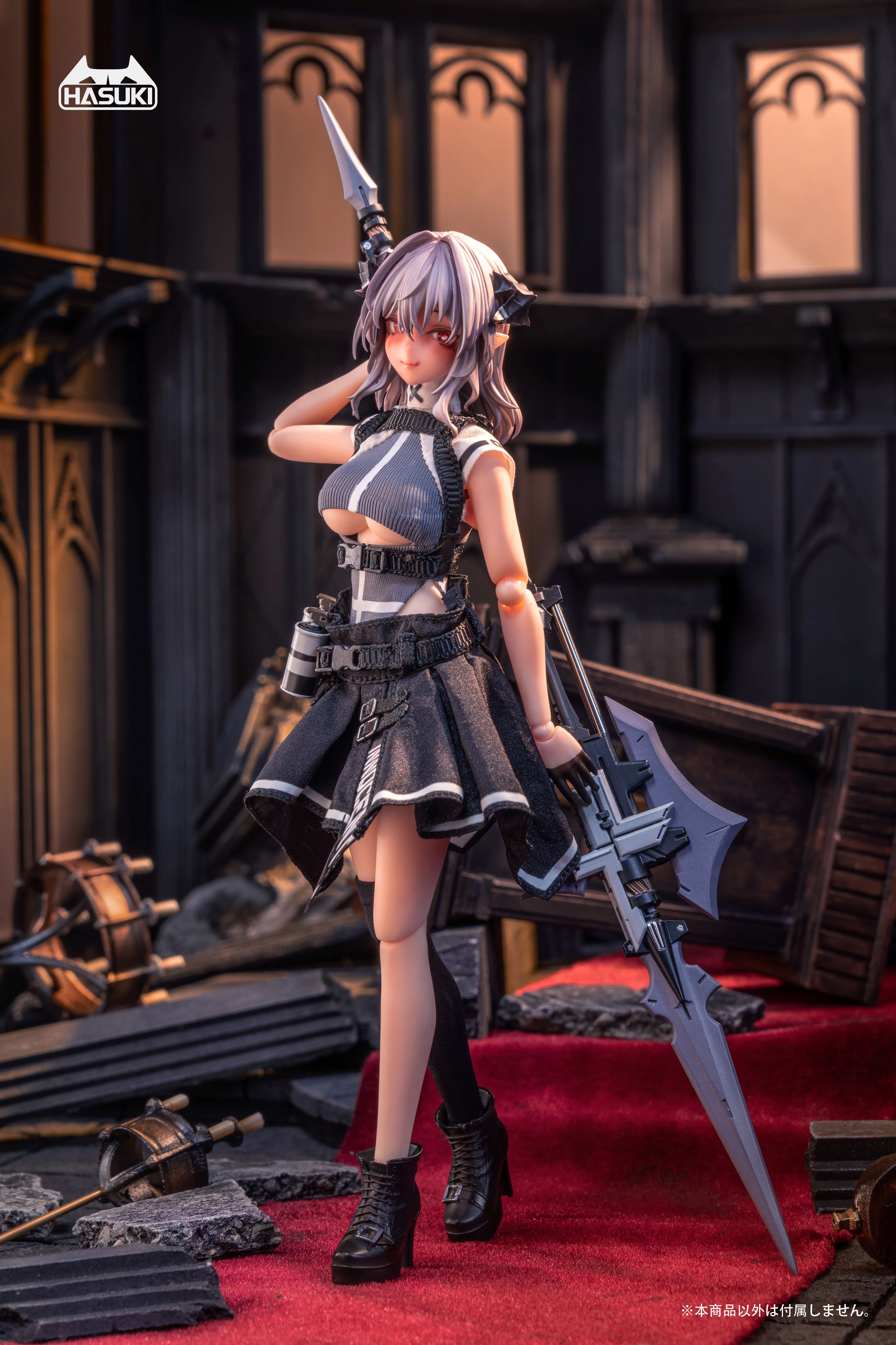 HASUKI pocketart PA009 サキュバスシスター　フリーデ　２体 予約2025年02月】pocket artシリーズ PA009 サキュバスシスター