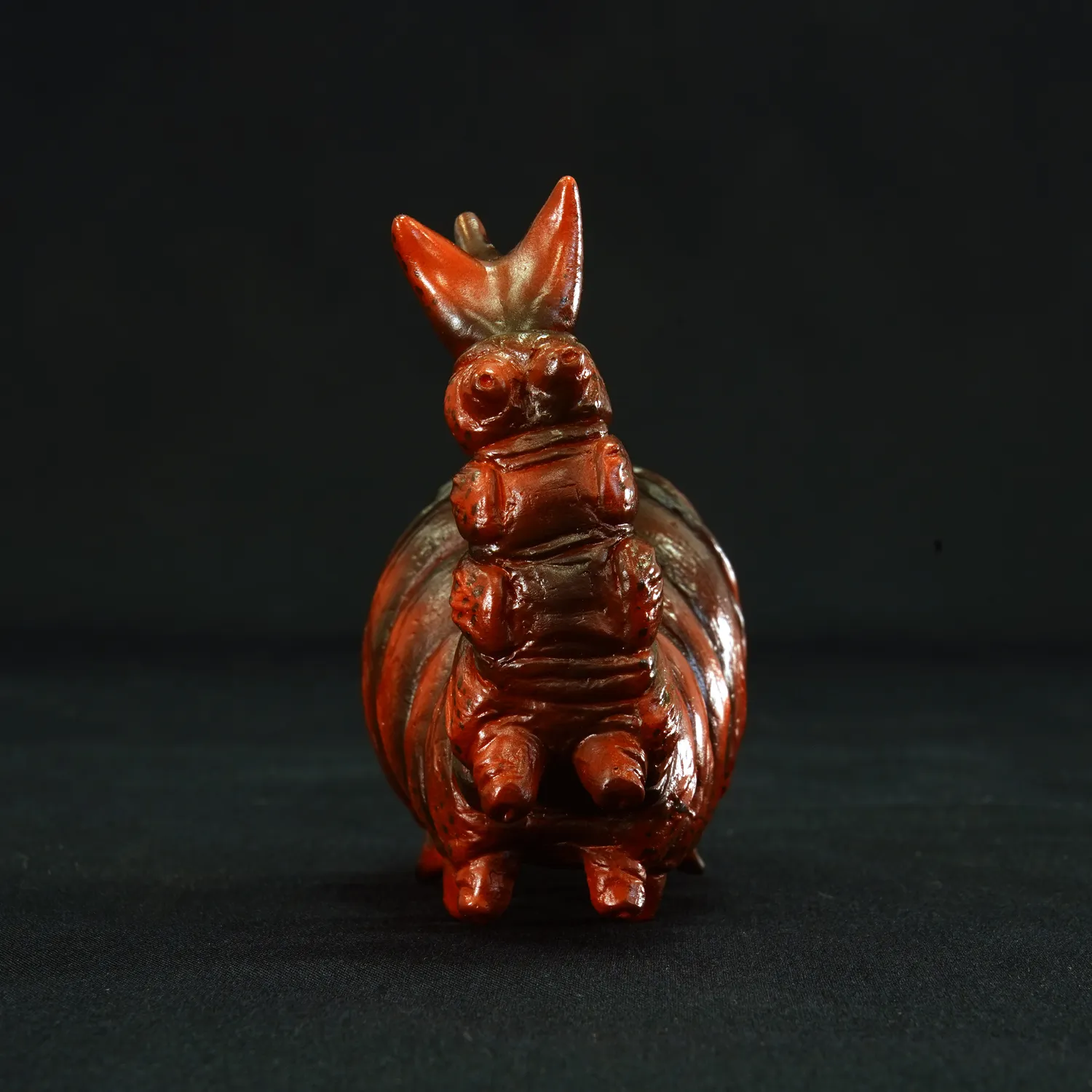 予約2024年11月】まめモスラ（1992）ソフビキット復刻版 海洋堂