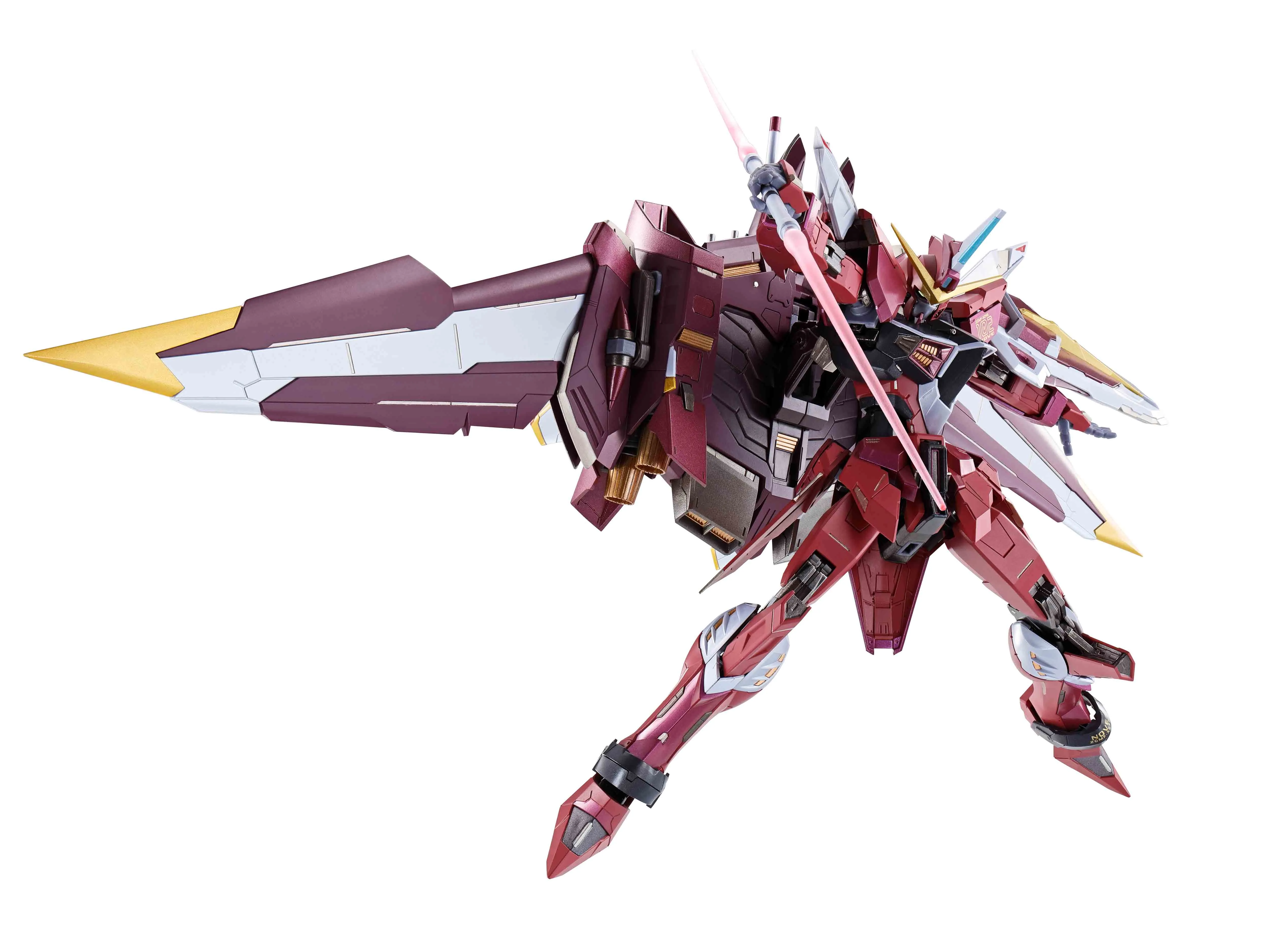 L BUILD ZGMF-X09A ジャスティスガンダム フィギュア METAL BUILD ジャスティスガンダム 「機動戦士