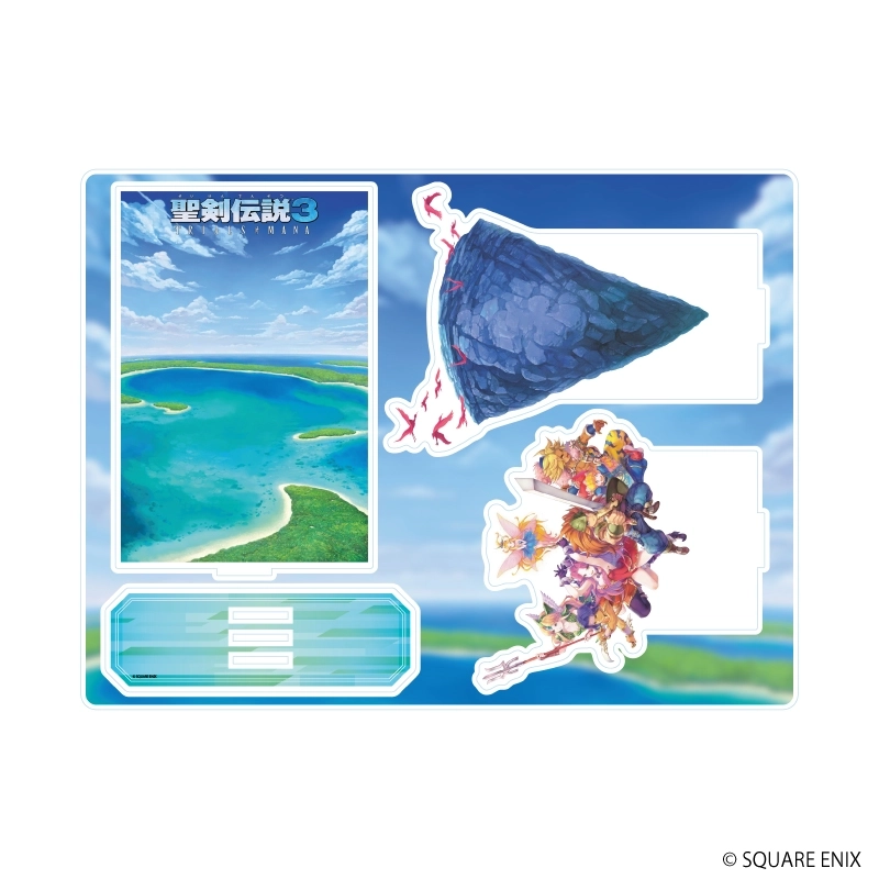 予約2026年11月】アクリルジオラマ「聖剣伝説」シリーズ01/聖剣伝説3
