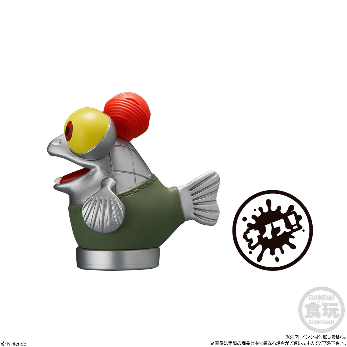 スプラトゥーン メタリックフィギュアセット 予約2024年1月】スプラトゥーン3 コジャケ ハンコ付きフィギュア