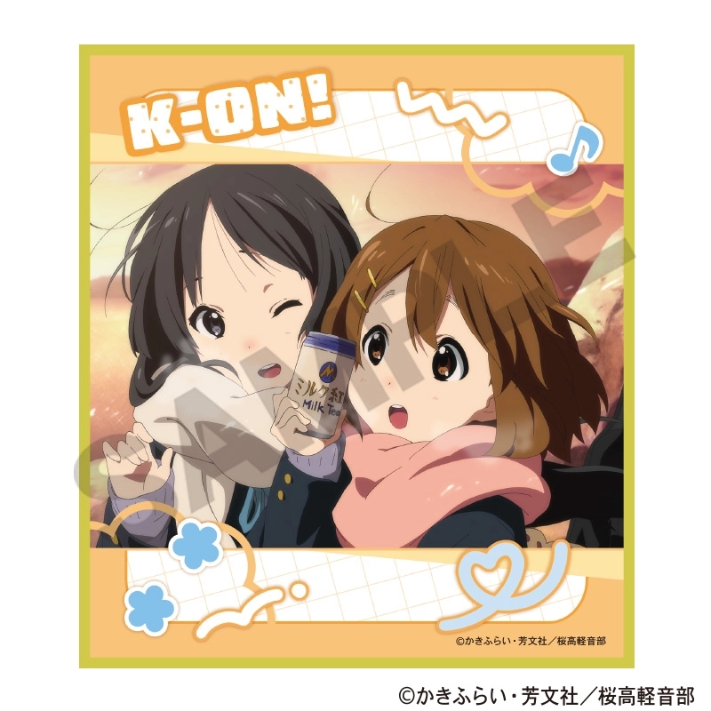 予約2025年12月】けいおん！ トレーディングミニ色紙 10パック入りBOX