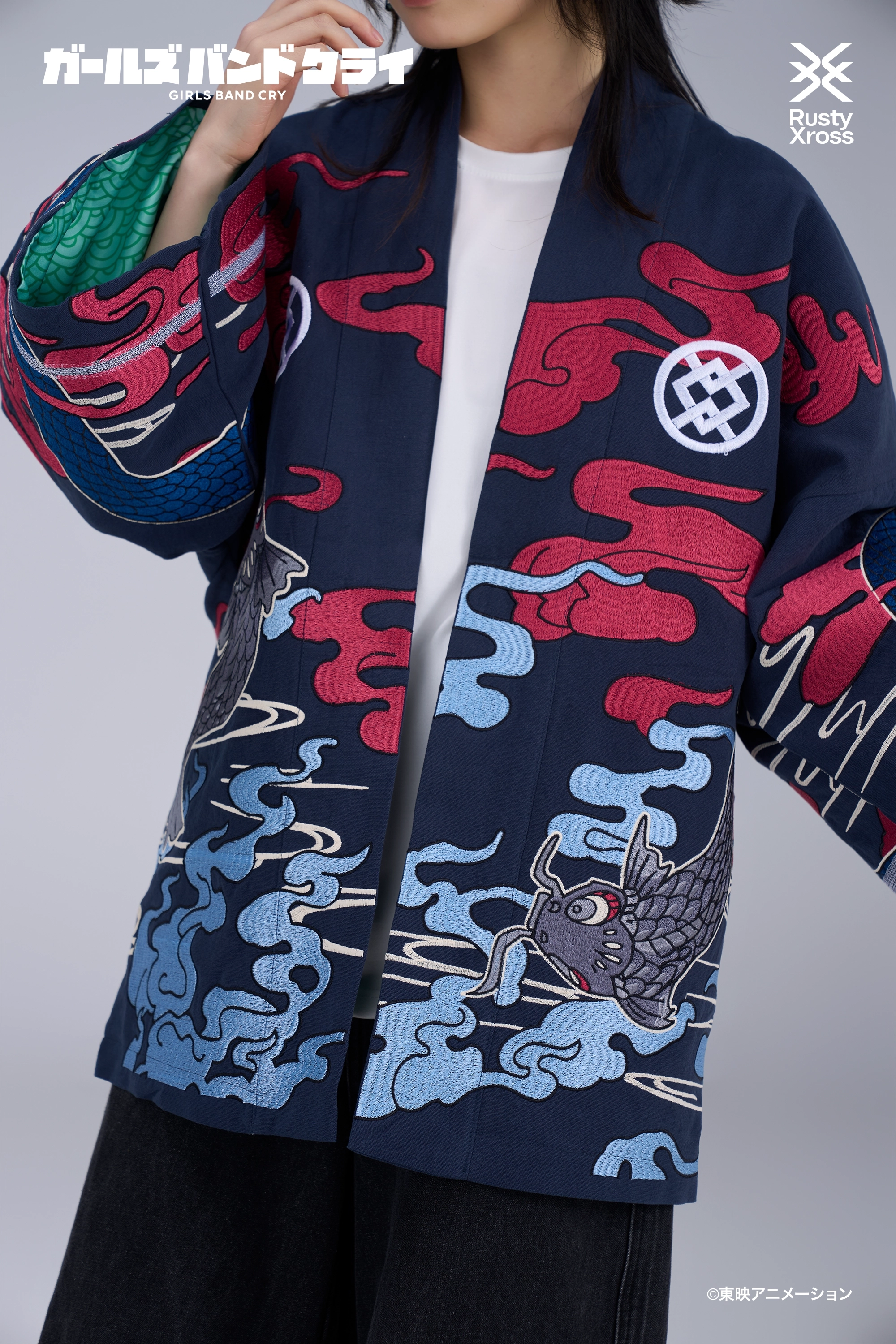 予約2026年01月】ガールズバンドクライ 「傍若無人」羽織（刺繍 ver