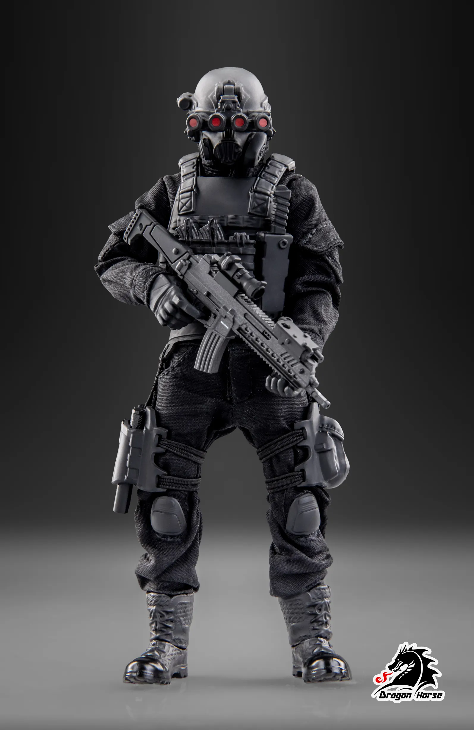1/12スケール ドラゴンホース 機動部隊 ALPHA-1 3体 ドラゴンホース】1/12 DH-S001 SCP財団シリーズ 機動部隊Alpha-1