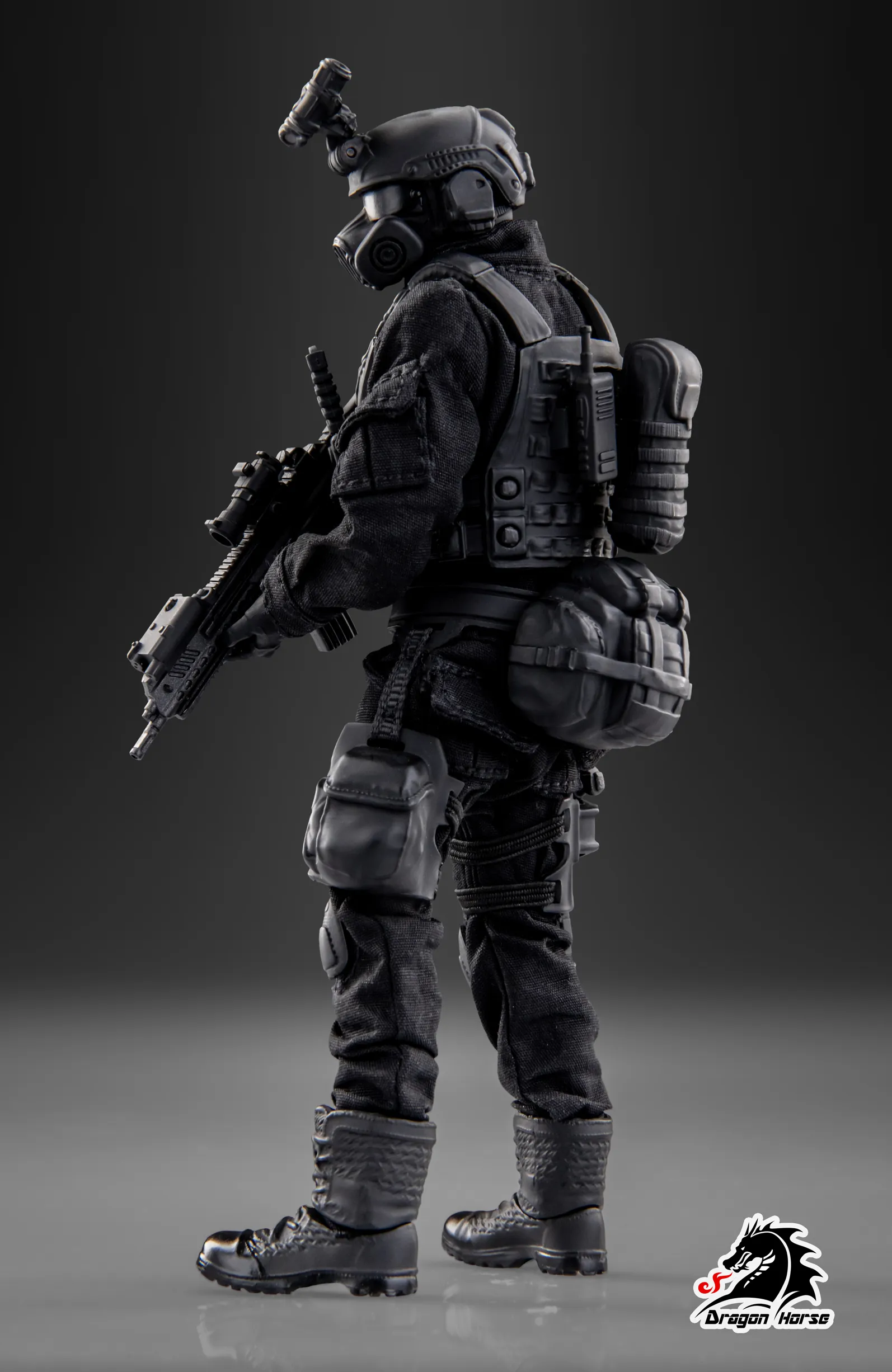 【ドラゴンホース】Alpha-1 “レッド・ライト・ハンド”フィギュア SCP財団の機動部隊Alpha-1“レッド・ライト・ハンド”が1/12