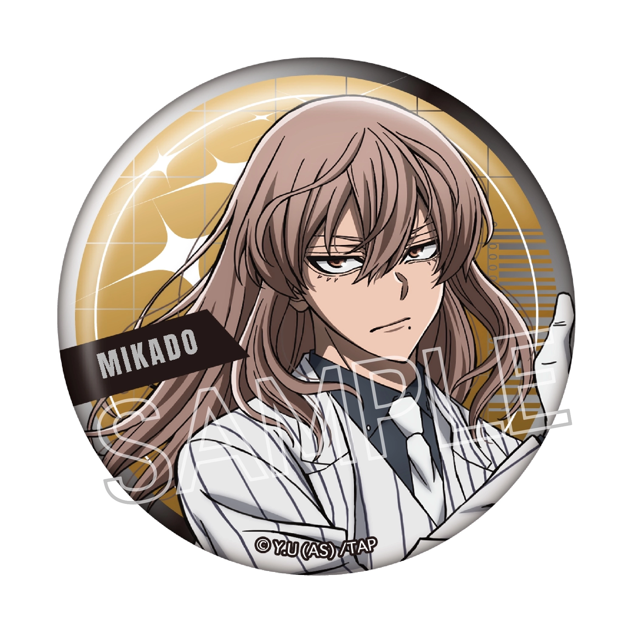 予約2025年11月】桃源暗鬼 メタル缶バッジ Vol.2 6パック入りBOX