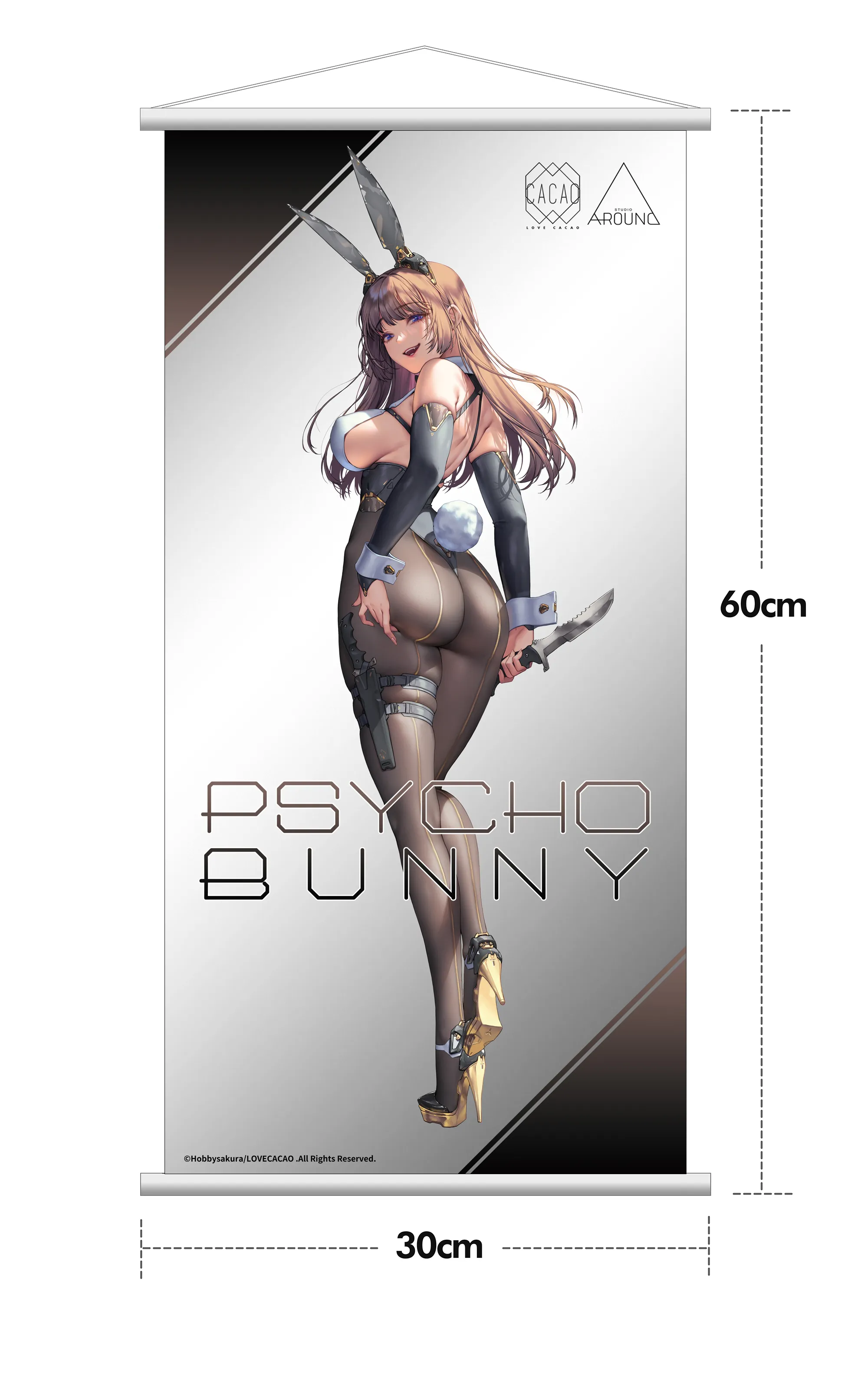 予約2025年05月】PSYCHO BUNNY illustration by LOVECACAO 1/7 完成品