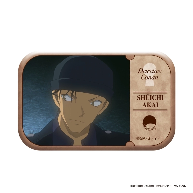 予約2026年12月】名探偵コナン メモリアルカット缶バッジvol.2(赤井