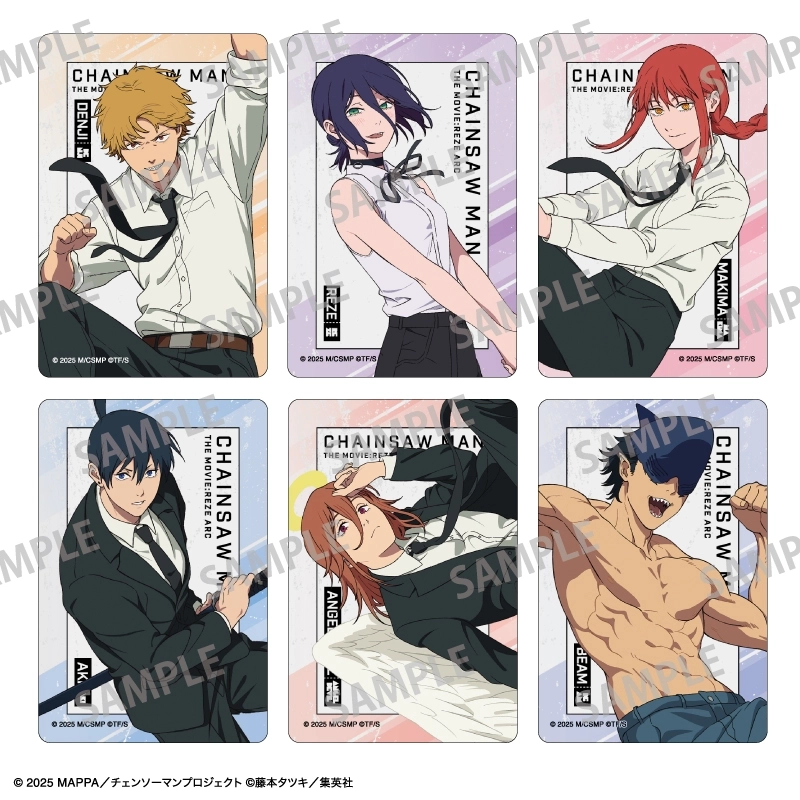 予約2025年12月】チェンソーマン レゼ篇 トレーディングマグネット