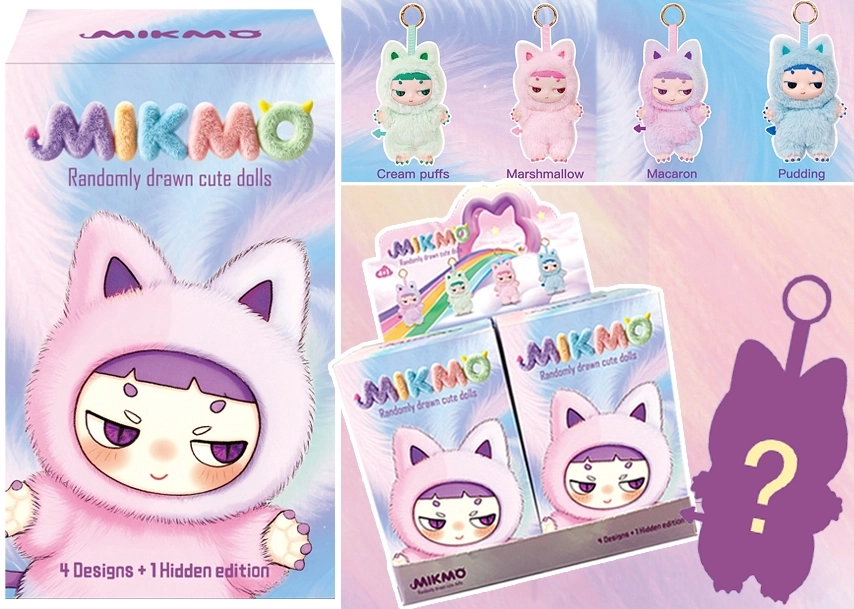 予約2025年11月】ブラインドボックス 「MIKMO」 (4パック入り) 童友社