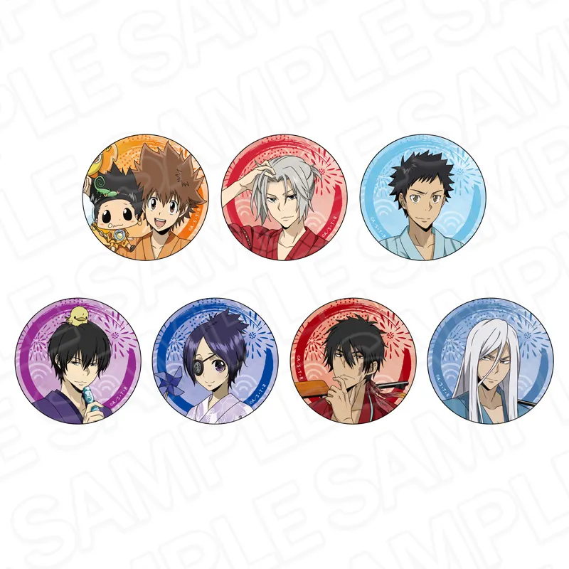 予約2025年01月】家庭教師ヒットマンREBORN! カンバッジ 夏祭り ver