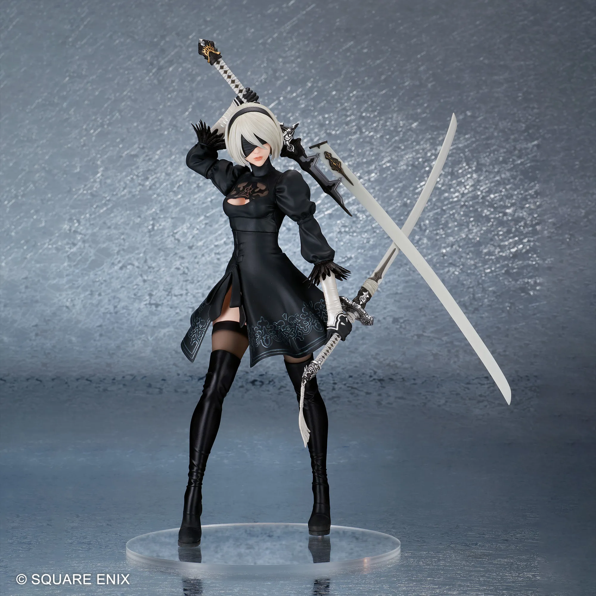 ★新品★ニーアオートマタ　2B 白　フィギュア　海外製　ブリスター未開封　外箱付 ニーアオートマタ 2B 白 フィギュア 海外製 ブリスター未開封 外