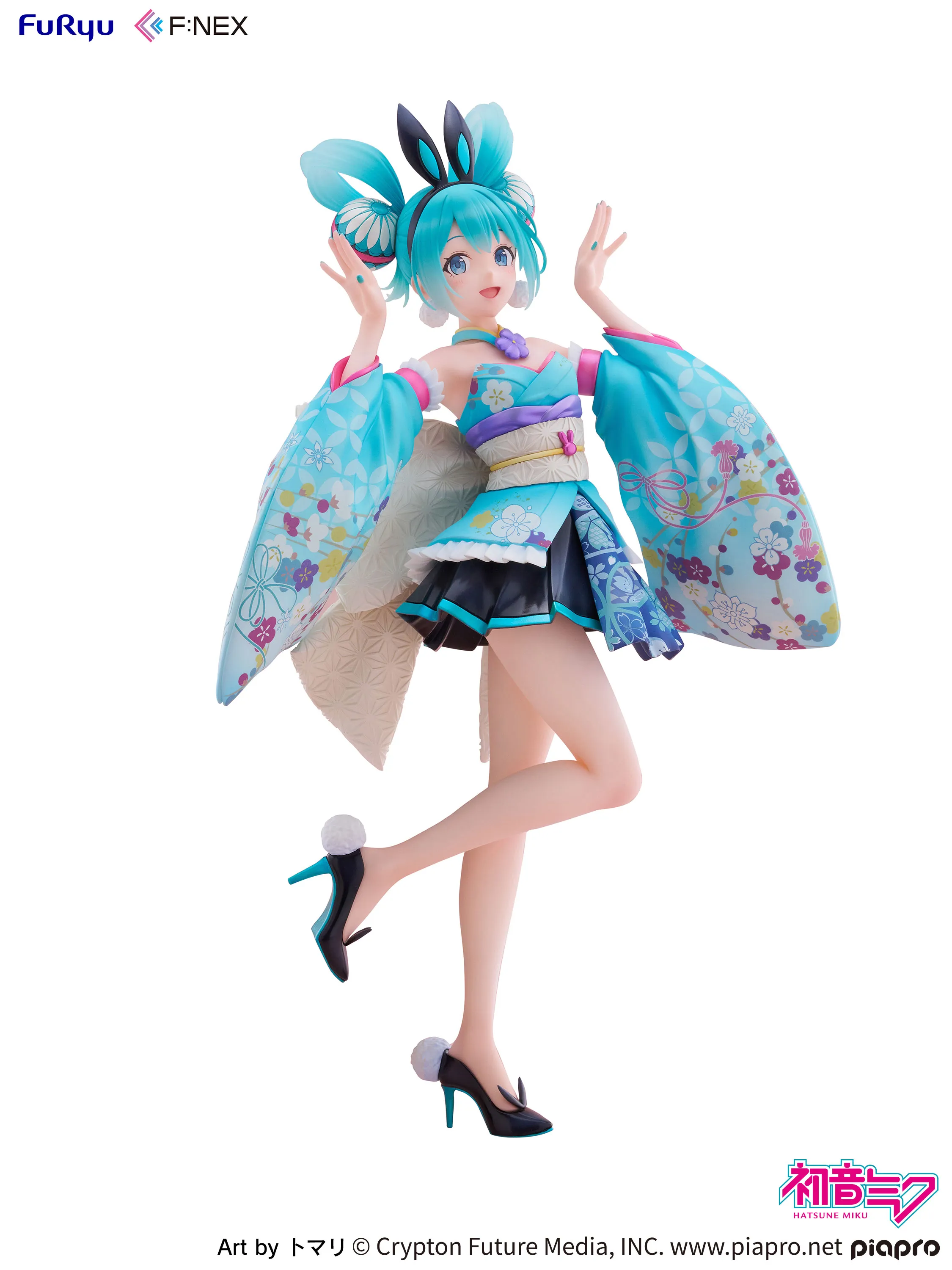 新品未開封　初音ミク 和バニー 1/7スケールフィギュア　フリュー　FURYU 送料無料】初音ミク -和バニー- 1/7スケールフィギュア フリュー【予約
