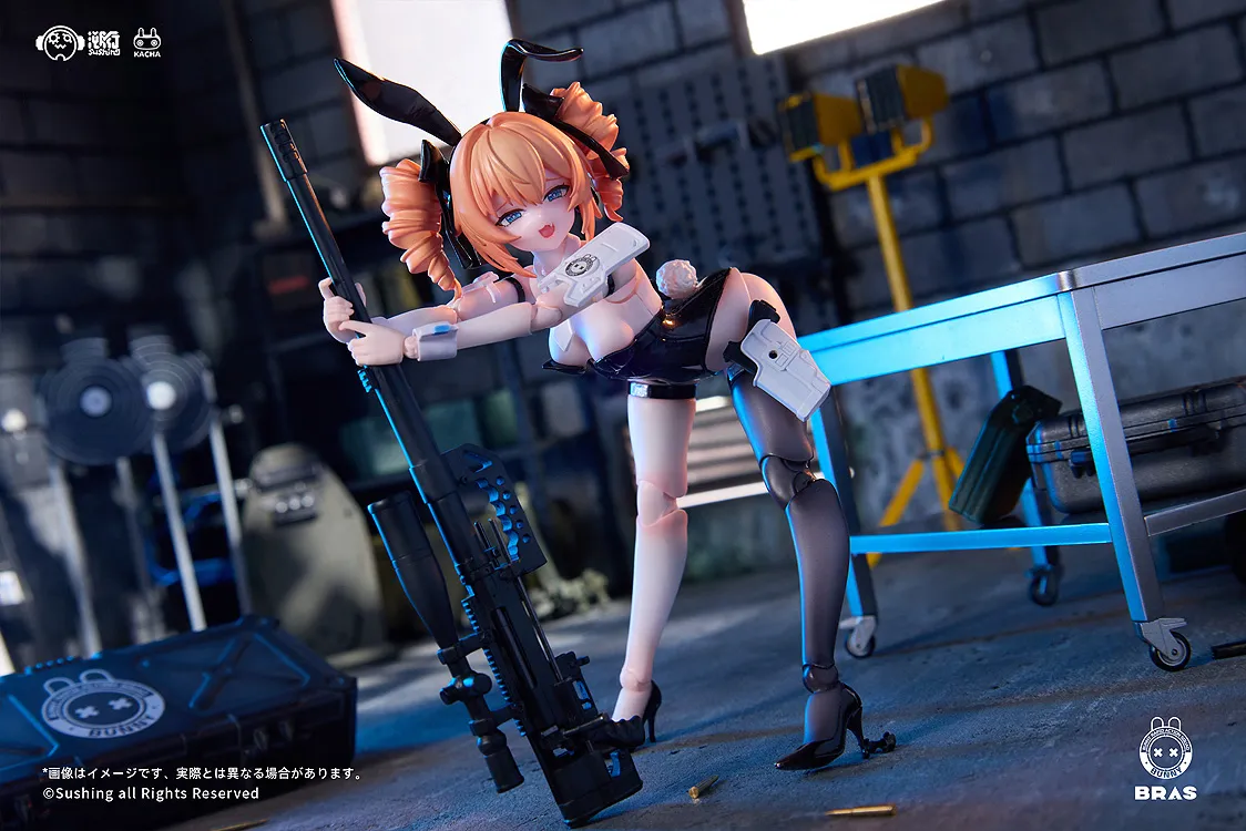 スマイルフェス　UBC-404 Sniper・レオーニ フィギュア 限定カラー Sniper・レオーニ 1/12 可動フィギュア 限定カラーVer