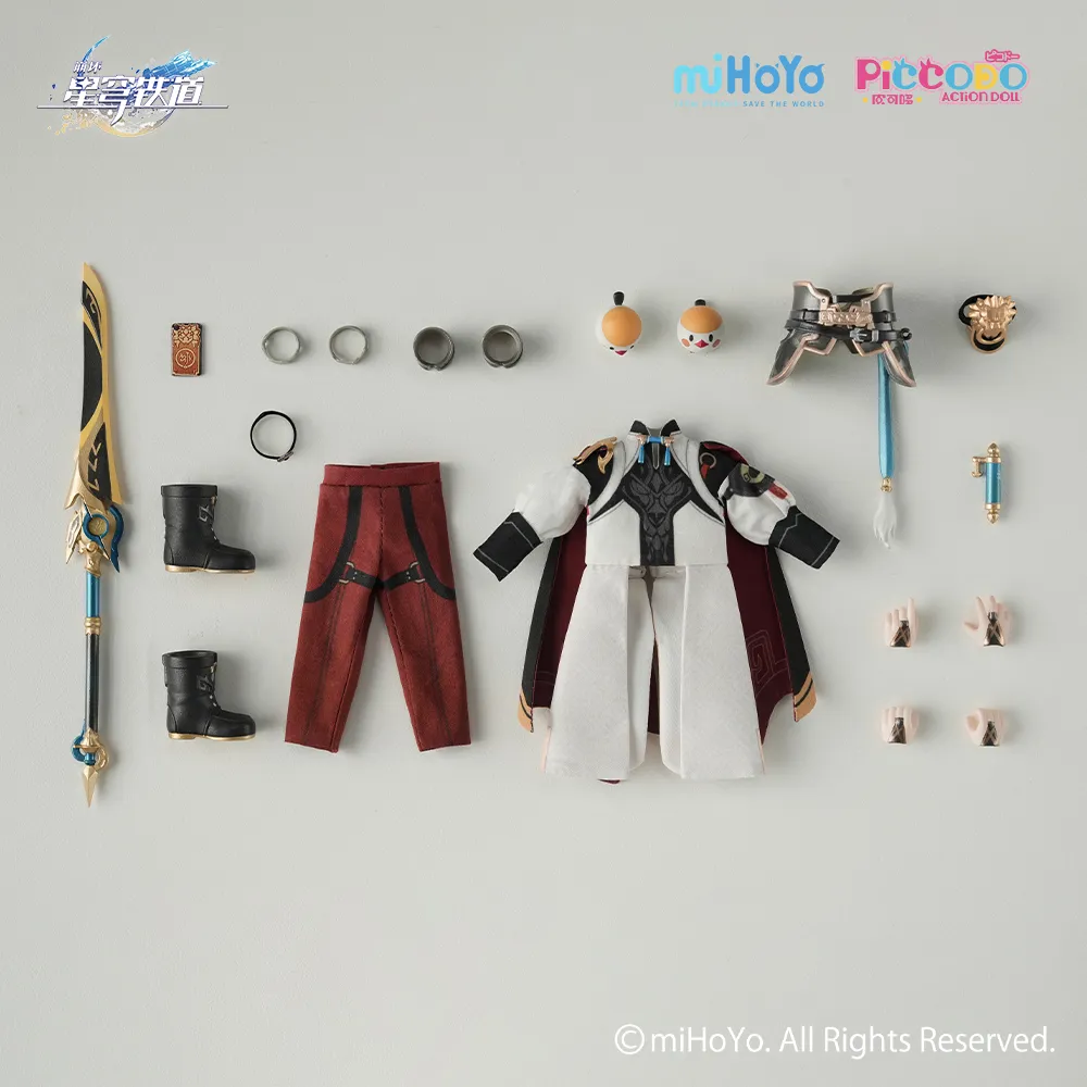 PICCODO ACTION 崩壊:スターレイル 景元 デフォルメドール Amazon | PICCODO ACTION DOLL x 『崩壊 スターレイル』 景元[けいげん
