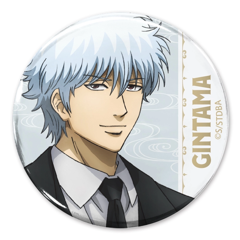 激レア 銀魂 坂田銀時 缶バッジ 正面 激レア 銀魂 坂田銀時 缶バッジ 正面 坂田銀時 缶バッジ ノワールVer. [