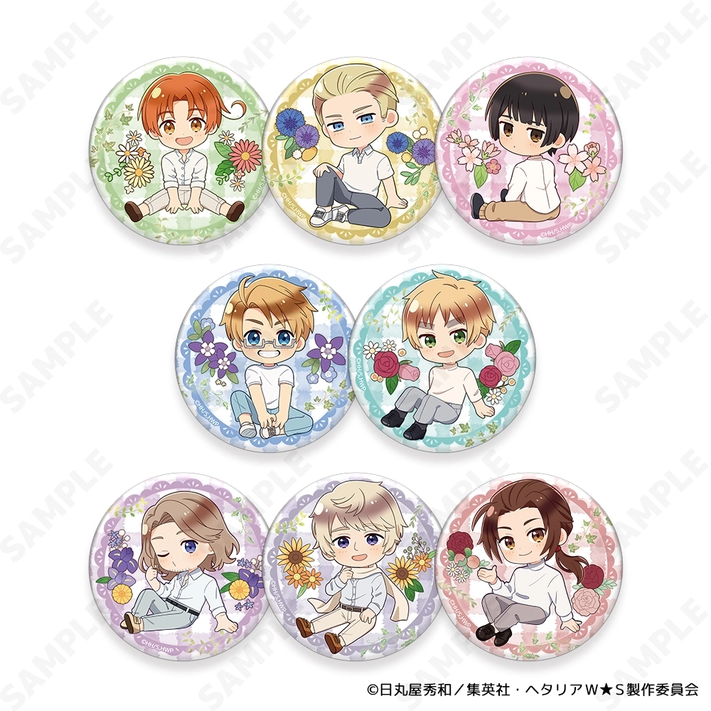 予約2026年01月】ヘタリアWorld☆Stars トレーディング缶バッジ 予約2026年01月】ヘタリアWorld☆Stars トレーディング缶バッジ