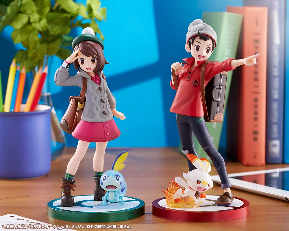 ポケモン コトブキヤ ユウリ マリィ フィギュア ARTFX J ユウリ with メッソン｜『ポケットモンスター』シリーズ