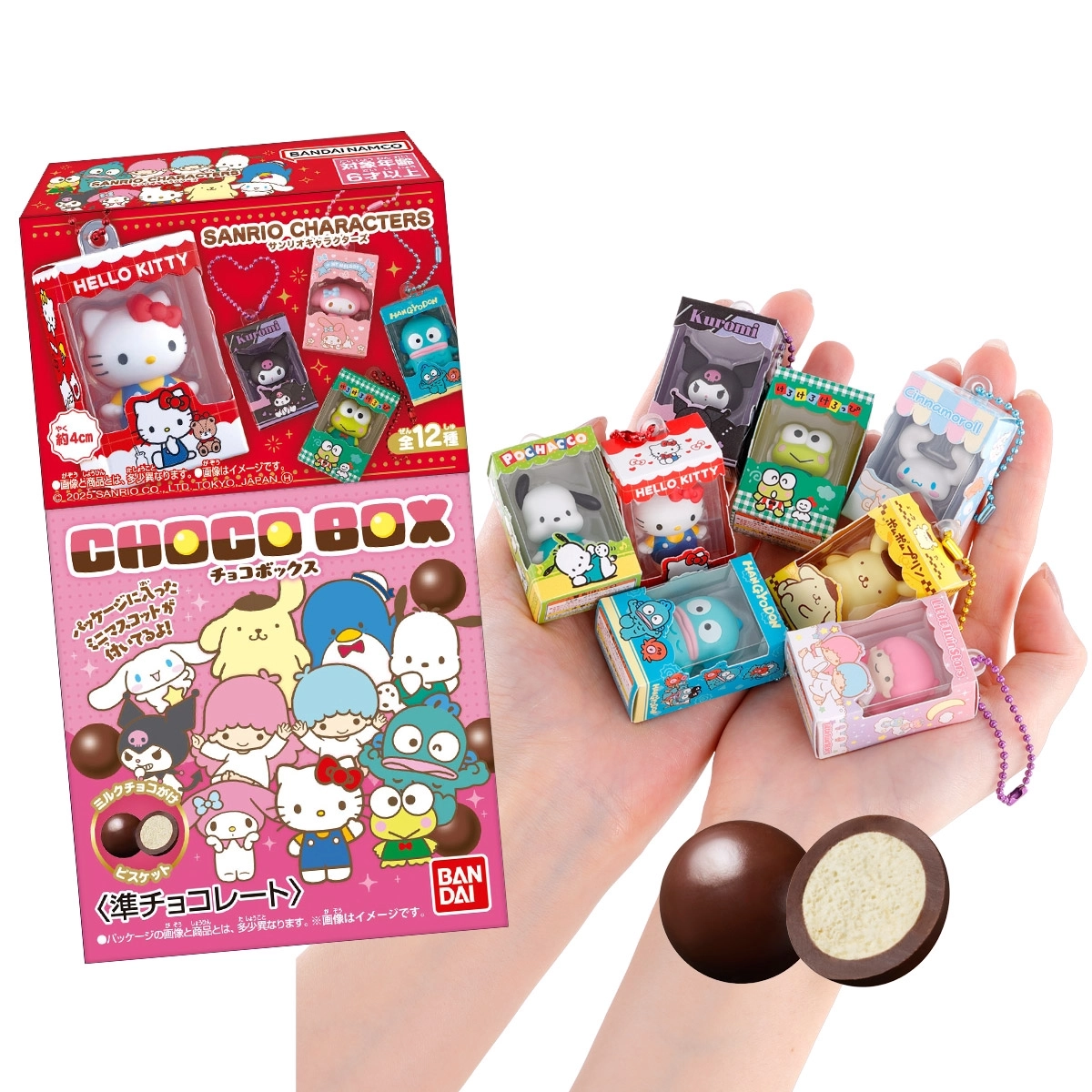 予約2026年04月再販】サンリオキャラクターズ チョコボックス ボックス