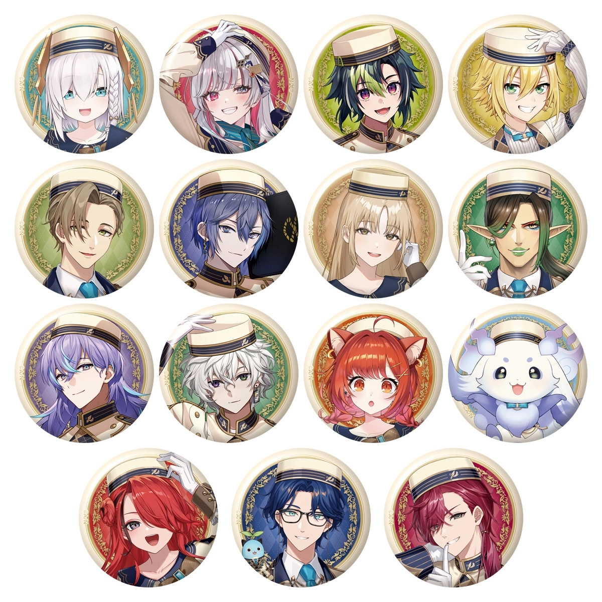 予約2026年05月】にじさんじ 缶バッジビスケット2 12パック入りBOX
