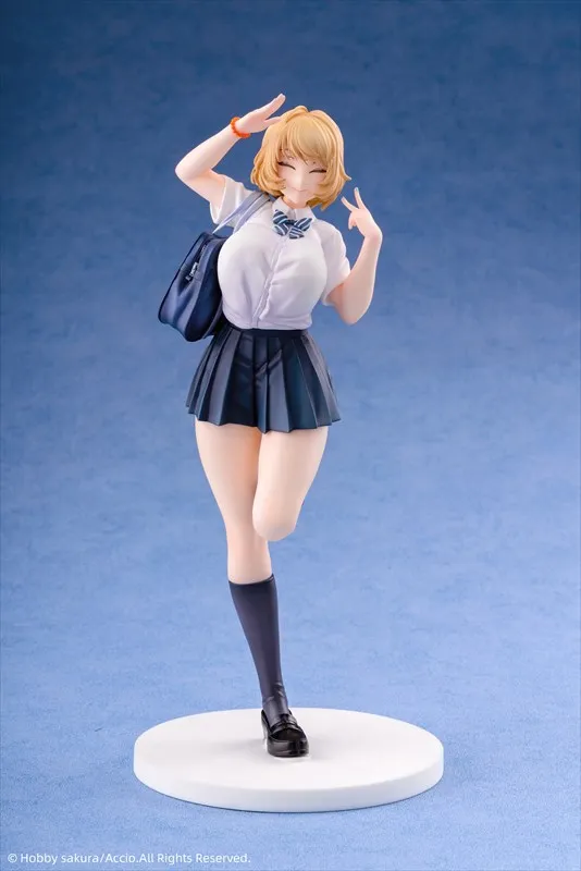 美品　Hobby sakura 渥美千代子　フィギュア　タペストリー付き 美品 Hobby sakura 渥美千代子 フィギュア タペストリー付き