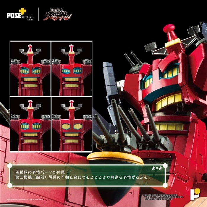 予約2026年10月】POSE+METALシリーズ 「天元突破グレンラガン