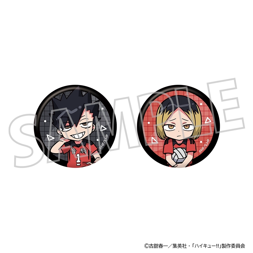予約2026年01月】ハイキュー!! 缶バッジセット/黒尾鉄朗・孤爪研磨