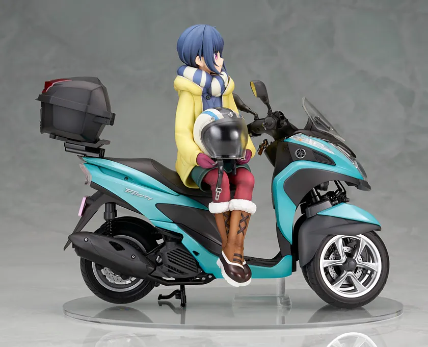 【開封品・美品】アルター　ゆるキャン△ 志摩リンwithスクーター　フィギュア 美少女フィギュアレビュー】アルター ゆるキャン△ 志摩リン