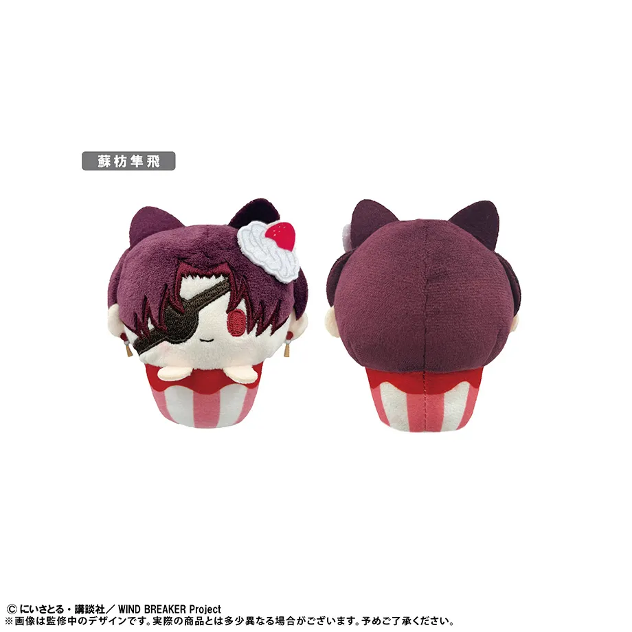 WIND BREAKER カップケーキたぴぬい BOX 予約2025年06月】WIND BREAKER カップケーキたぴぬい 6パック