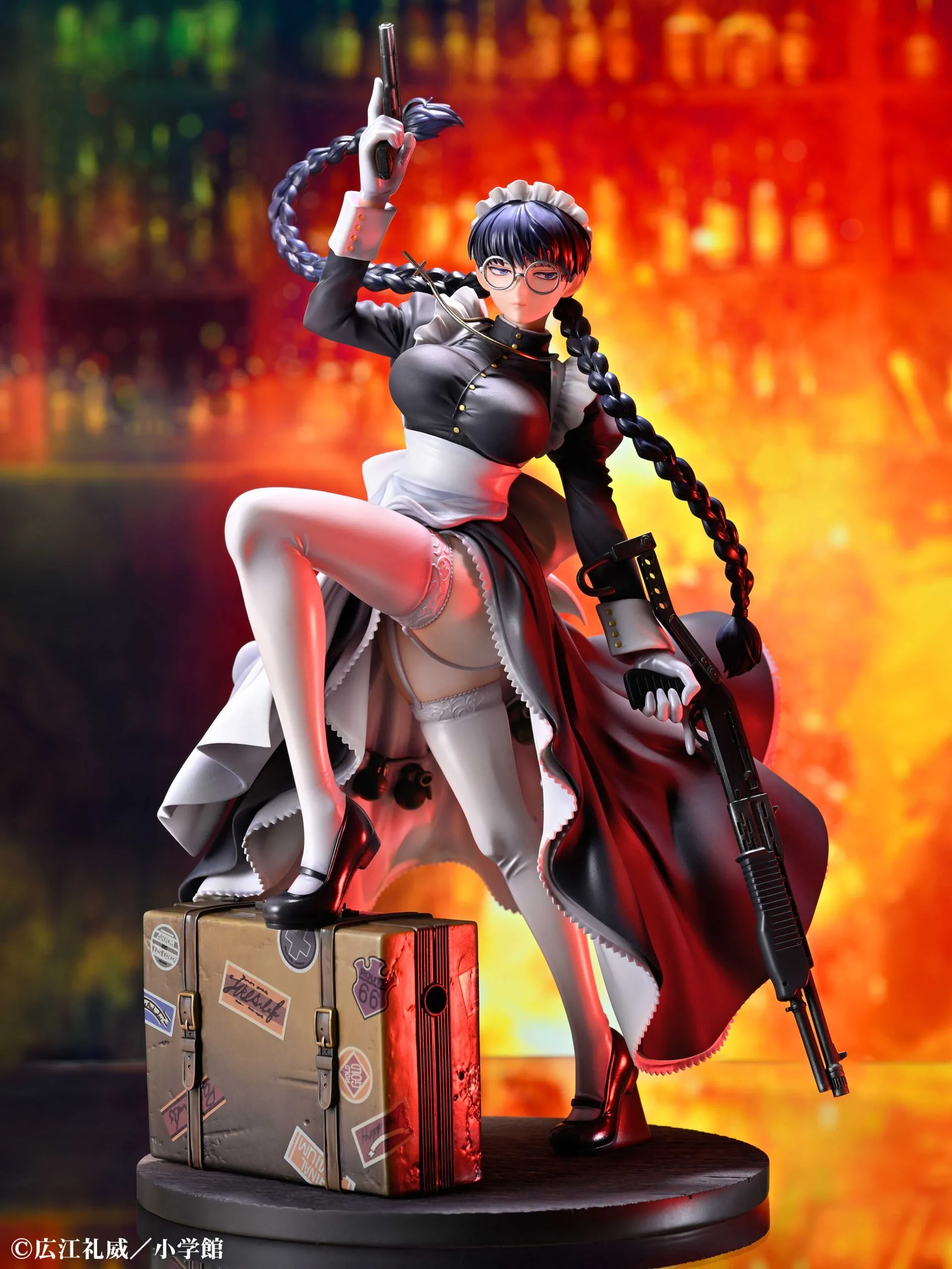BLACK LAGOON ロベルタ フィギュア 005 Banpresto DX Black Lagoon 005 Roberta PVC figure – DREAM Playhouse