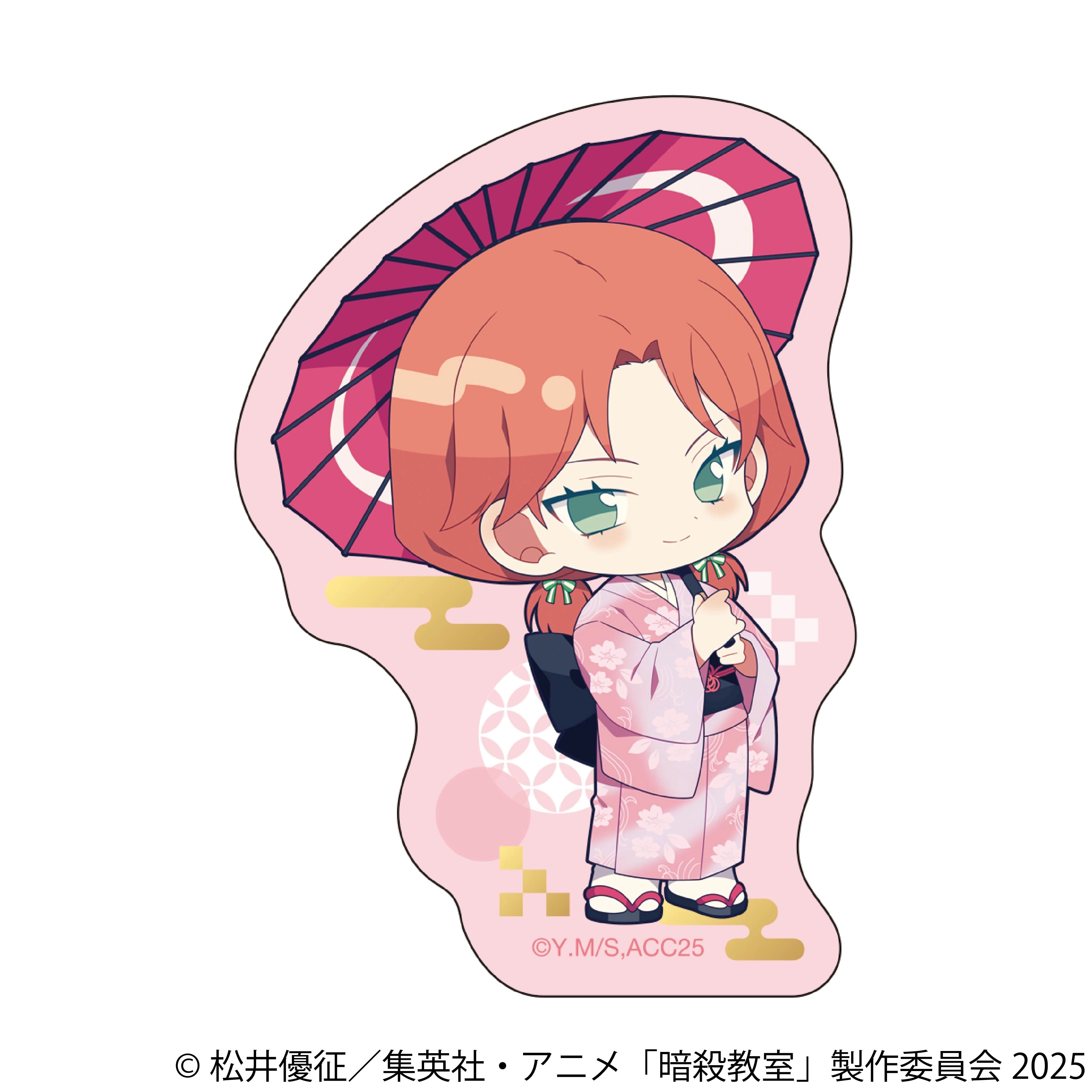 予約2026年03月】暗殺教室 ステッカー 速水 凛香 ムービック 