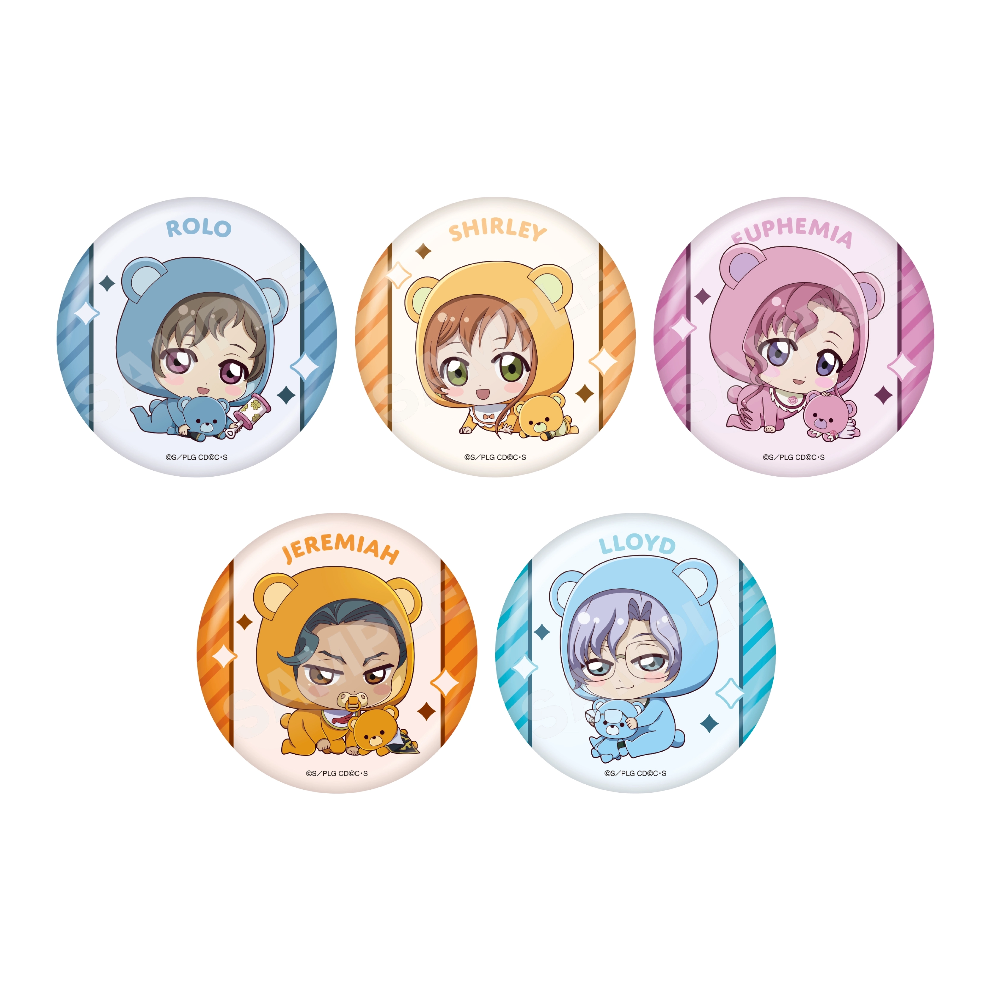 予約2026年02月】コードギアス 反逆のルルーシュ ばぶme 缶バッジ 01