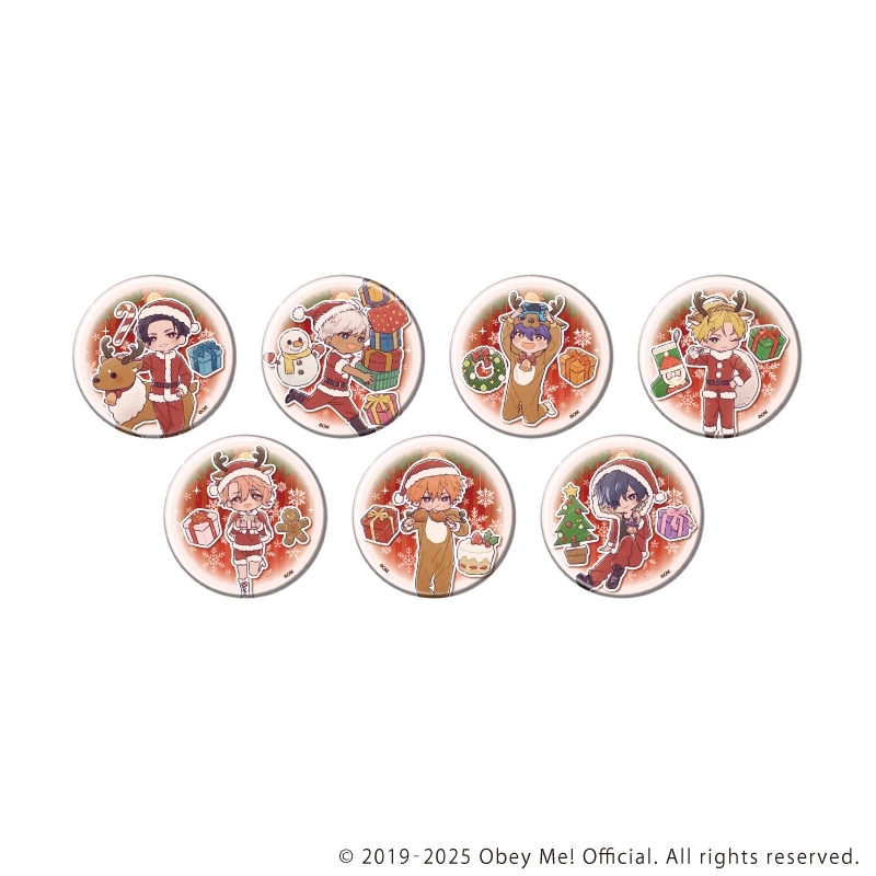 予約2026年03月】缶バッジ「Obey Me！ Nightbringer」29/クリスマスver