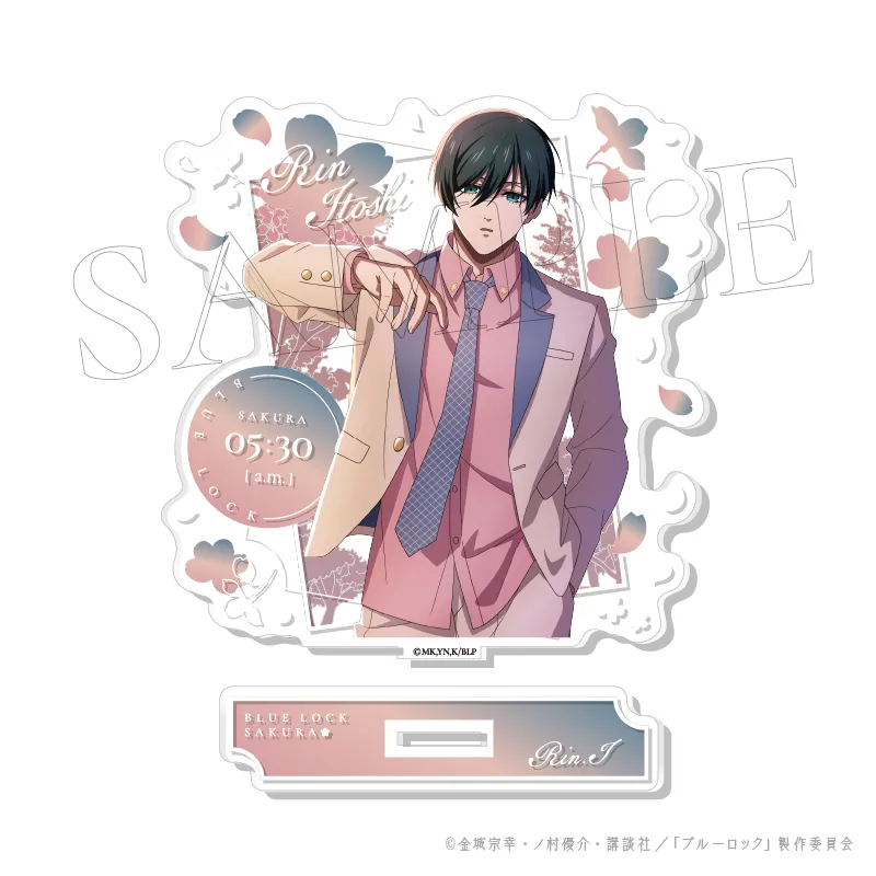 予約2025年04月】ブルーロック SAKURA アクリルスタンド 5.糸師 凛