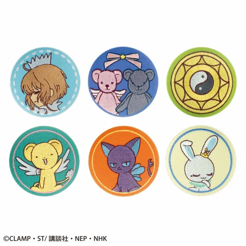 予約2025年03月】カードキャプターさくら トレーディング刺繍缶バッジ