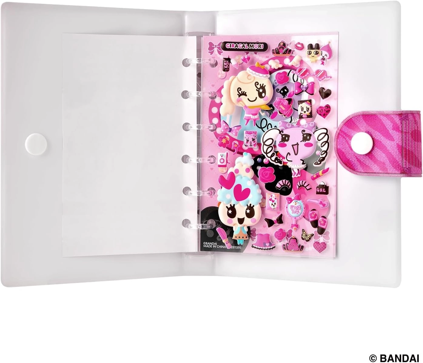 在庫】たまごっち たまもりしーる帳セット ビビッドver. バンダイ