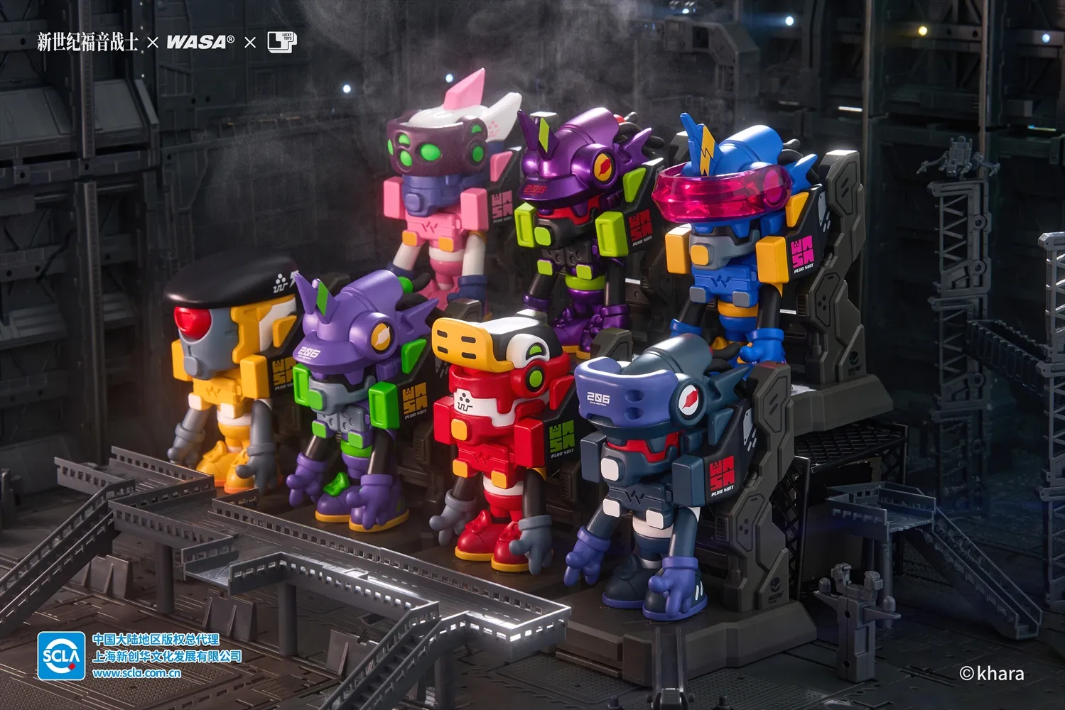 新品未開封　【WASA エヴァ　EVANGELION】2BOX 合計12個 予約2025年02月】WASA TOY エヴァンゲリオン ブラインドBOXトイ WASA