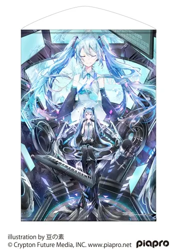初音ミク非売品2009年B2メタリックポスター　貴重 スーパーセール 50％（福袋 初音ミク非売品2009年B2メタリック