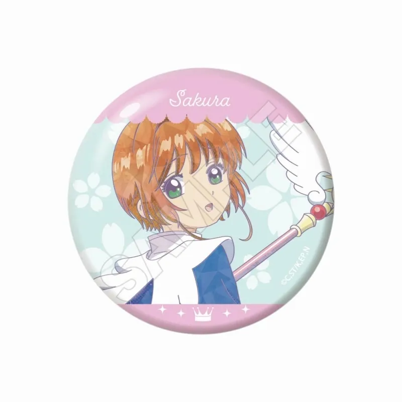 予約2025年05月】カードキャプターさくら Jewel Flash 缶バッジ 木之本
