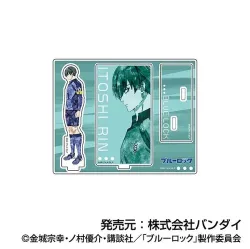 アクリルスタンドコレクション ブルーロック レタコレ02 糸師 凛 バンダイ