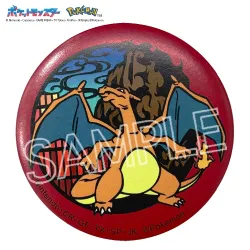 ポケットモンスター 切り絵シリーズ 和紙缶バッジ リザードン ツインクル