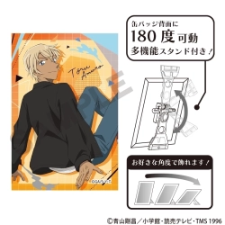 名探偵コナン アート缶バッジ 安室透 ジャンプ【クラックス】