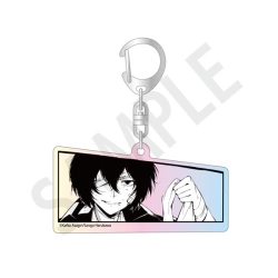 『文豪ストレイドッグス 太宰、中也、十五歳』オーロラアクリルキーホルダー 太宰治 【KADOKAWA】