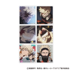 僕のヒーローアカデミア アクリルブロックシール B：爆豪勝己 【ジーベック】
