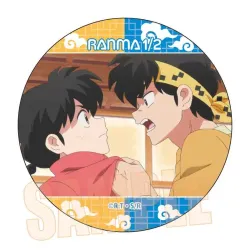 メモリーズ缶バッジ らんま1/2 乱馬&良牙 ベルハウス