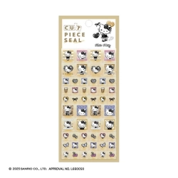 【お一人様１点】【在庫】  カットピースシール ハローキティ ブラックリボン クラックス