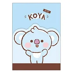 BT21 ダイカットミニメモ KOYA LINE FRIENDS カミオジャパン